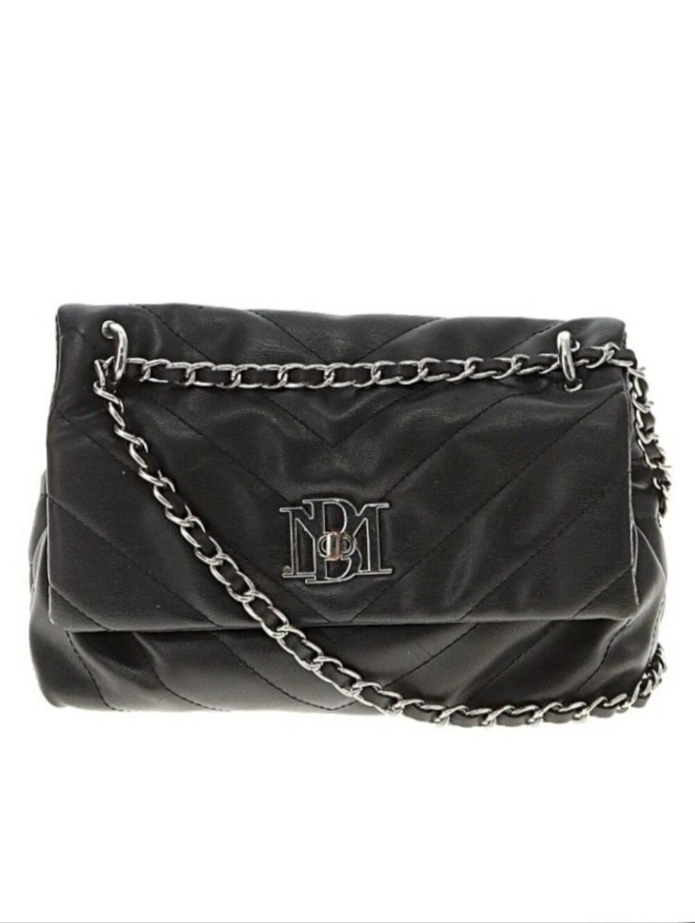Badgley Mischka Black Crossbody Bag | EUC | Quilted Pattern